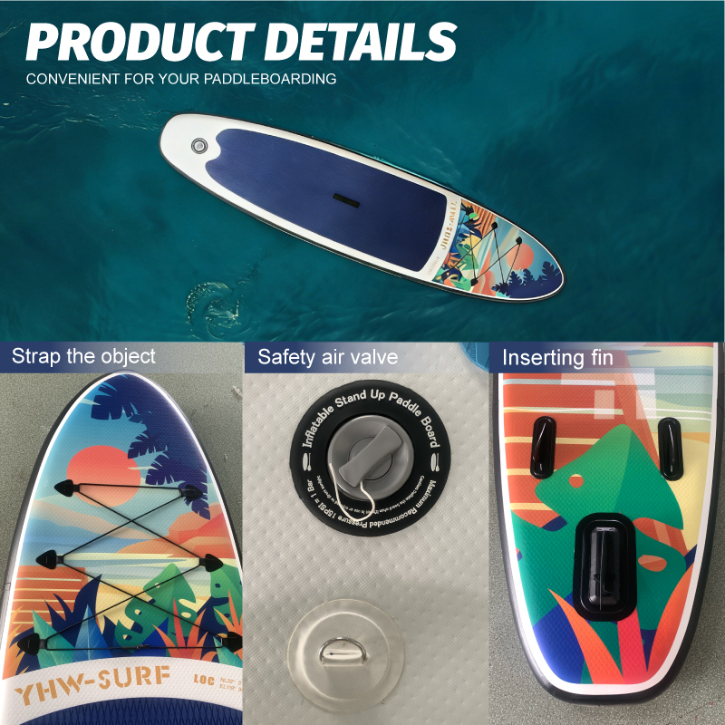 Stand Up Paddle Leash - Inflatable Stand-Up Paddle Board, with Sup