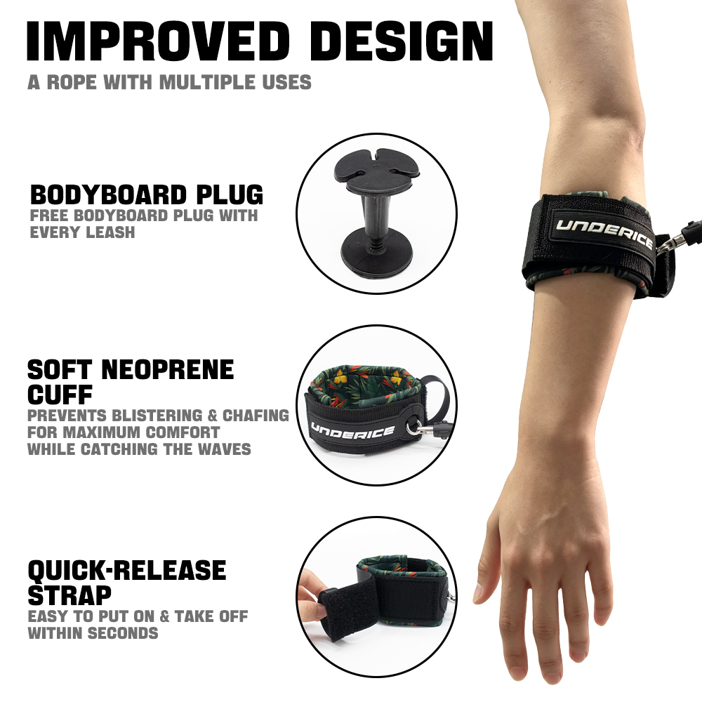 TPU Surfboard Leash Adjustable - Stand Up Paddle Leash 리뷰 및 가격