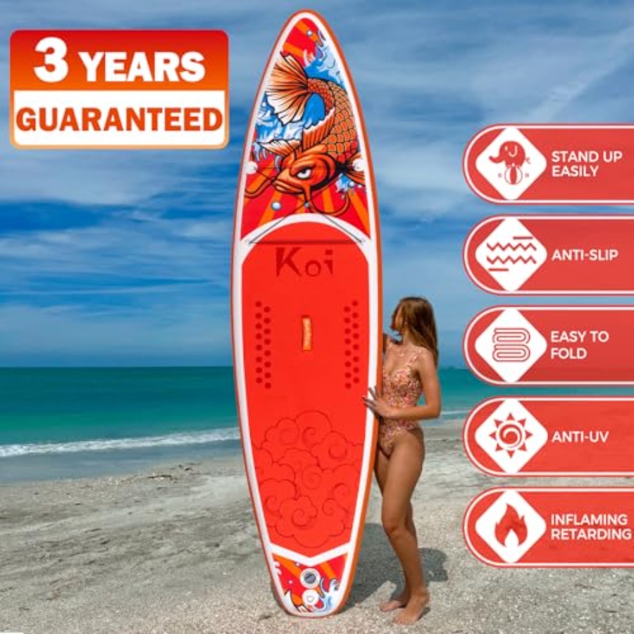 Inflatable Paddle Board Stand  - Stand Up Paddle Leash 리뷰 및 가격