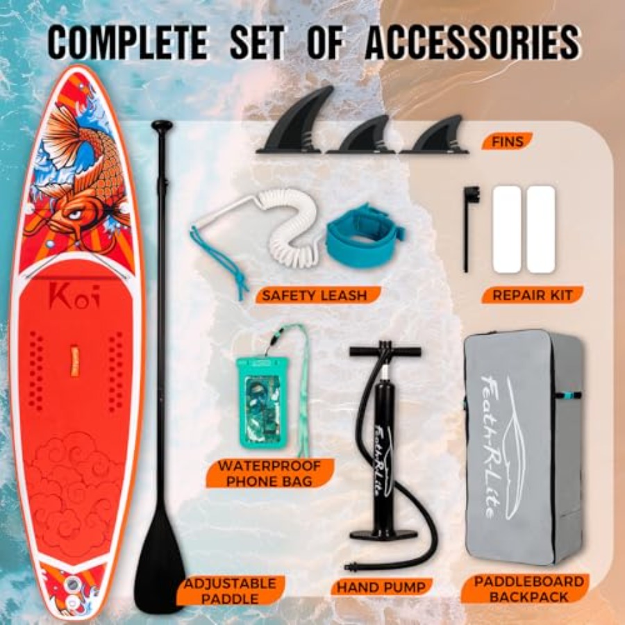 Inflatable Paddle Board Stand  - Stand Up Paddle Leash 리뷰 및 가격
