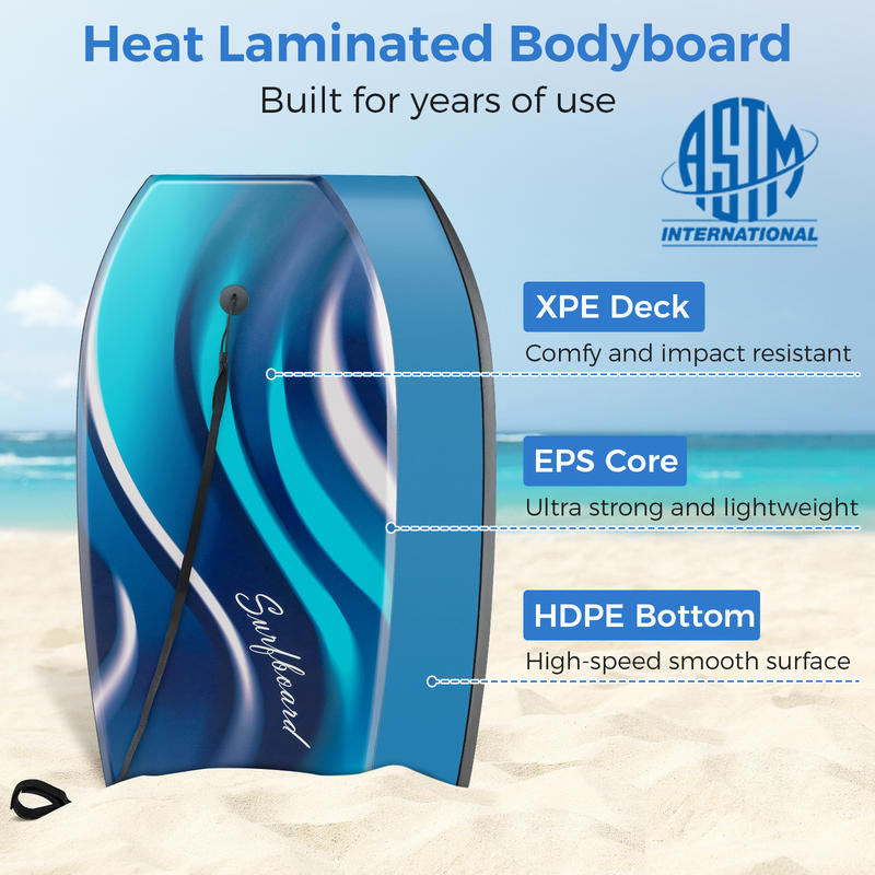 33/37/41 Inches Lightweight Bo - Bodyboard Boogie Board 리뷰 및 가격