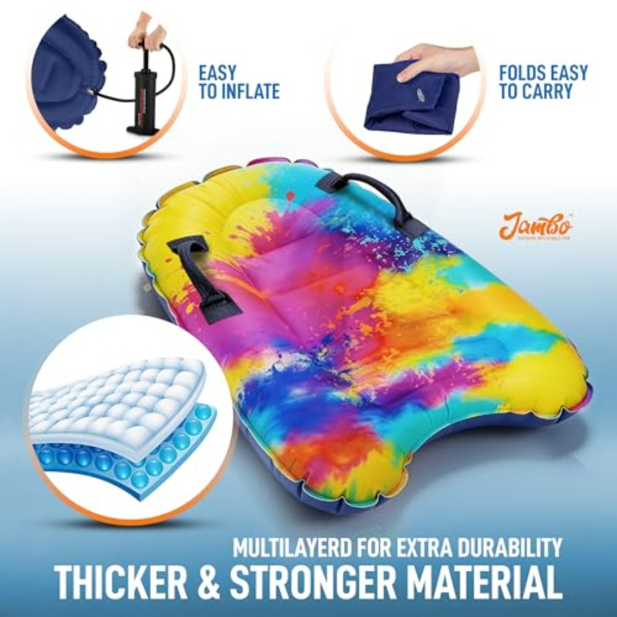 4 Pack Inflatable Surf Body Bo - Bodyboard Boogie Board 리뷰 및 가격