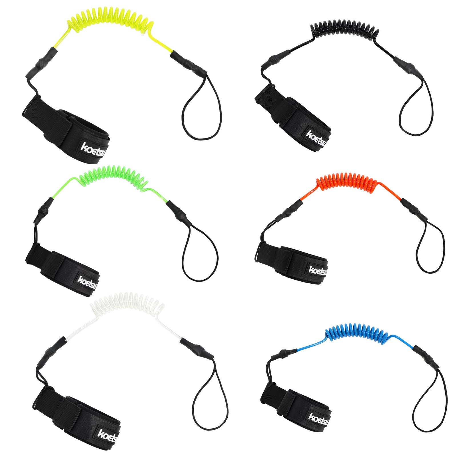 Coiled Bodyboarding Leash TPU  - Stand Up Paddle Leash 리뷰 및 가격