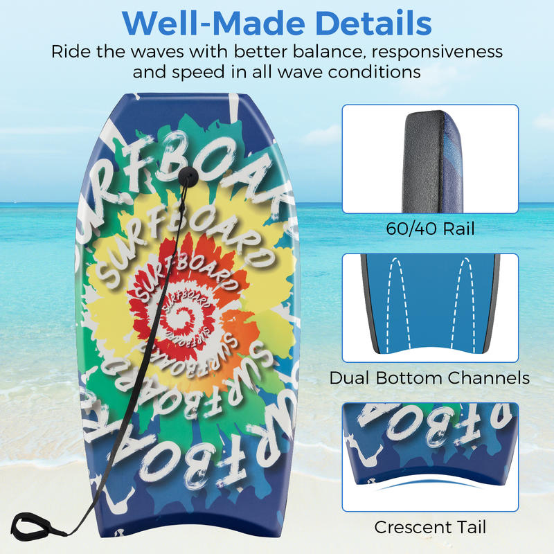 33/37/41 Inches Lightweight Bo - Bodyboard Boogie Board 리뷰 및 가격