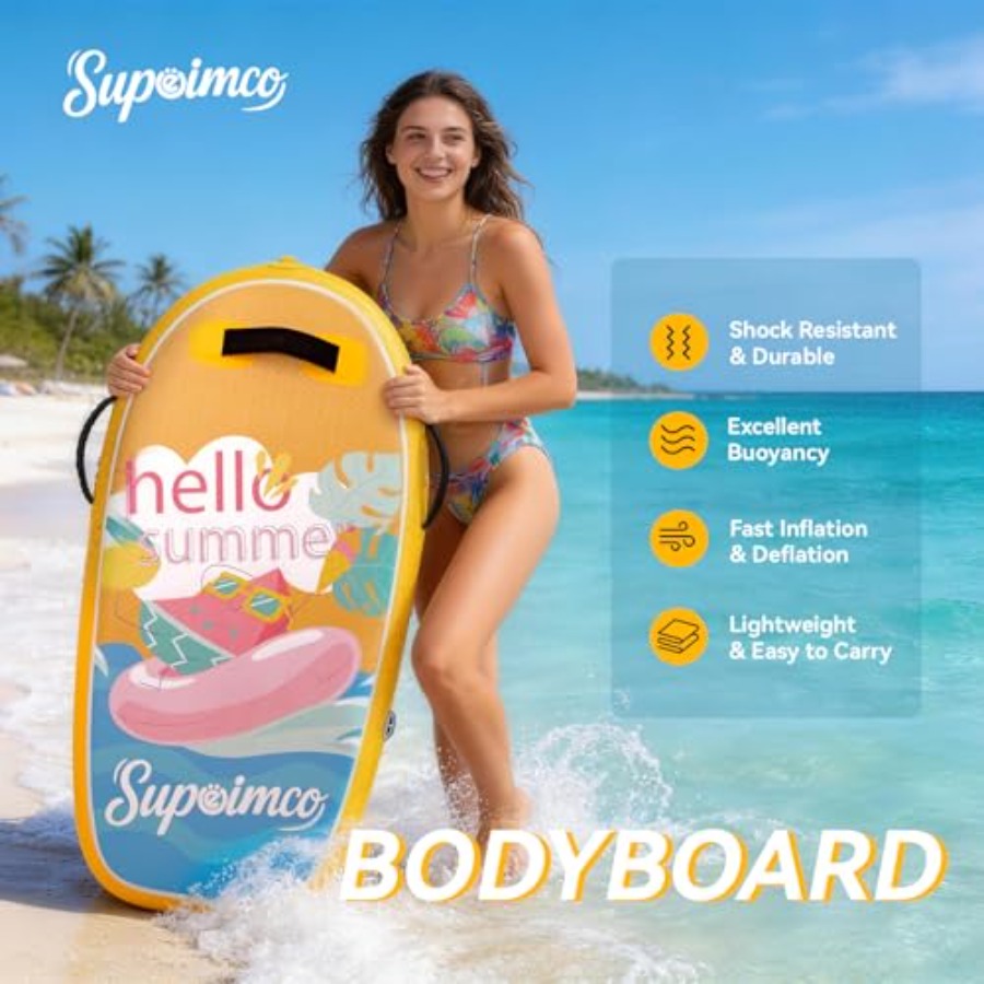 Inflatable Boogie Board, Bodyb - Bodyboard Boogie Board 리뷰 및 가격