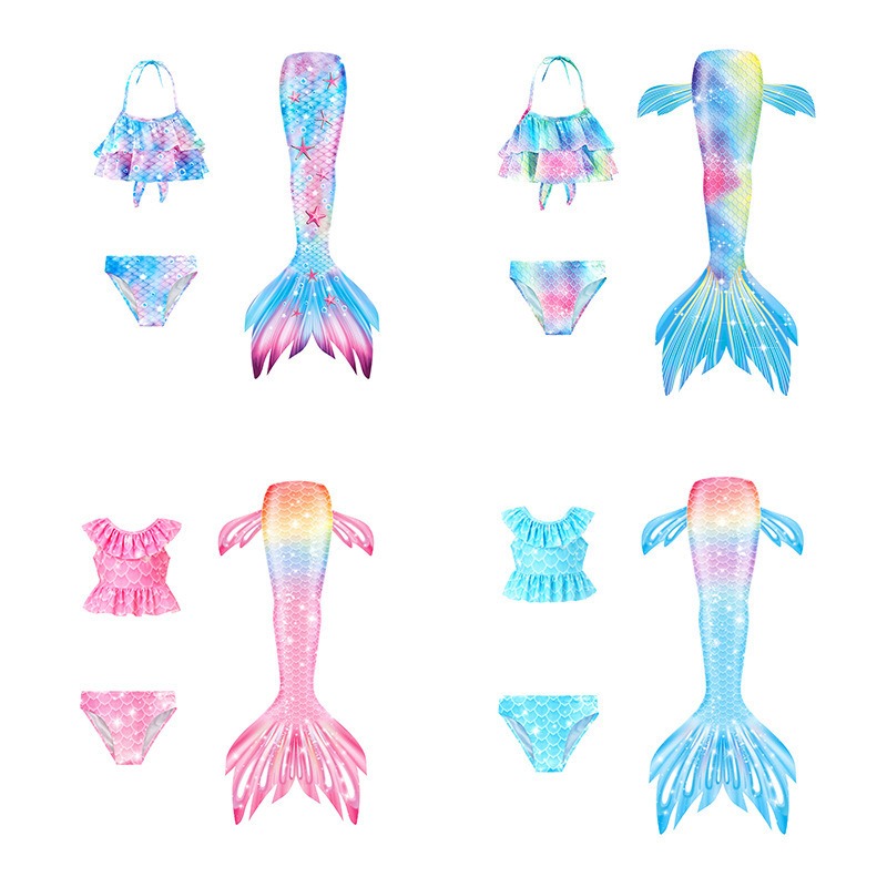 Girls Mermaid Tail Cosplay Cos - Aquatic Sports Wear 리뷰 및 가격