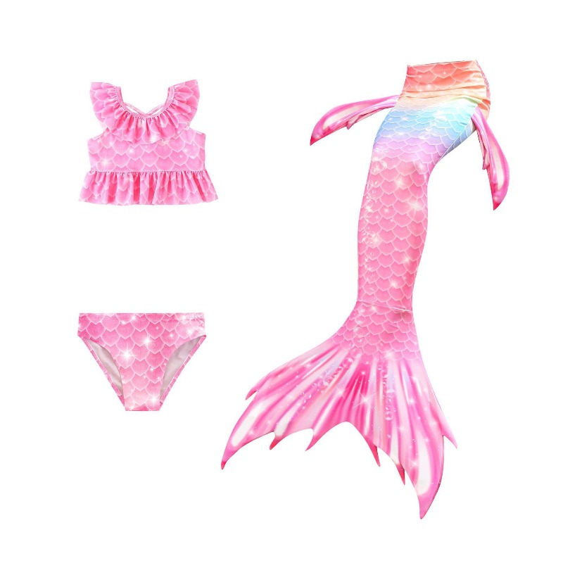 Girls Mermaid Tail Cosplay Cos - Aquatic Sports Wear 리뷰 및 가격