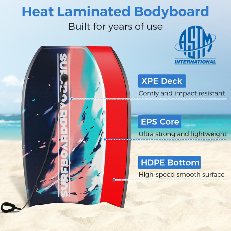 33/37/41 Inches Lightweight Bo - Bodyboard Boogie Board 리뷰 및 가격