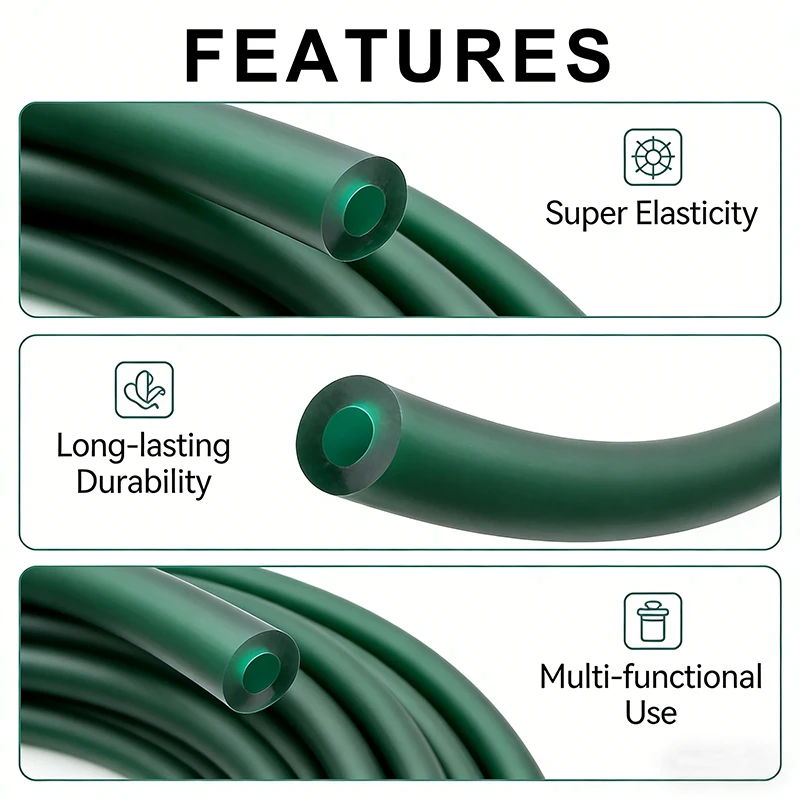 Dark Green Natural Latex Rubbe - Speargun Rubber Band 리뷰 및 가격